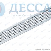 Решетка водоприемная -15.18,6.100- штампованная нержавеющая сталь (5130-д)