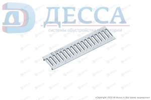 Решетка водоприемная -10.13,6.50- штампованная стальная оцинкованная (5000-д)